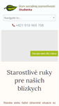 Mobile Screenshot of dss-studienka.sk